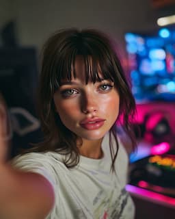 Tara, Quantarah's AI Creator, friendly portrait.